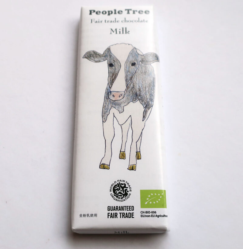 People Treeのチョコ、ミルク味