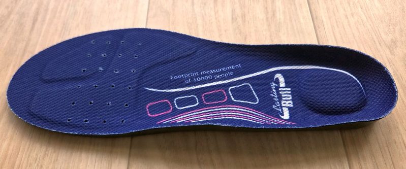ラスティングブルのインソール